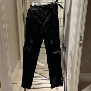 Jonathan Simkhai sateen cargo pants